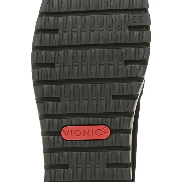 Sizes 5 To 12 Med Women Vionic Uptown Black Suede Penny Loafer SlipOn Sneaker - Picture 11 of 14